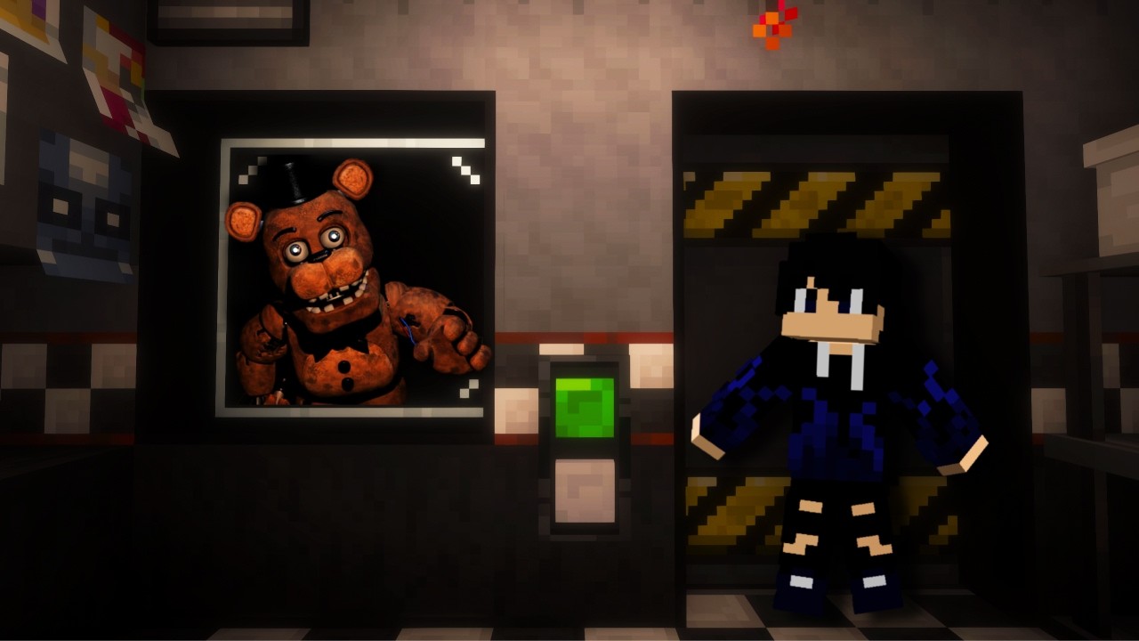 Idiot tries Surviving FNAF in MINECRAFT!