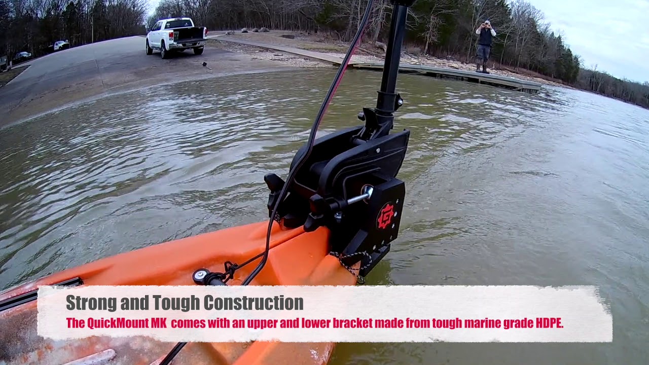 YakGadget Vibe Trolling Motor Mount for the Sea Ghost 110, 130 and Yellowfin 130T