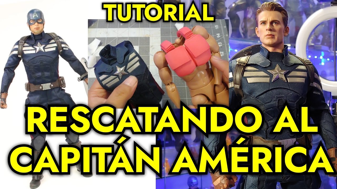 MEJOR QUE LA EXCLUSIVA DE HOT TOYS 😎 1/6 CAPTAIN AMERICA STEALTH SUIT MODS
