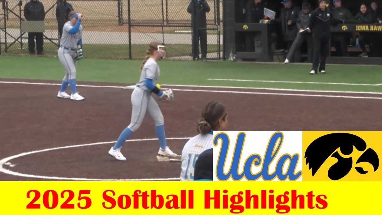 #6 UCLA vs Iowa Softball Game Highlights 3 23 2025