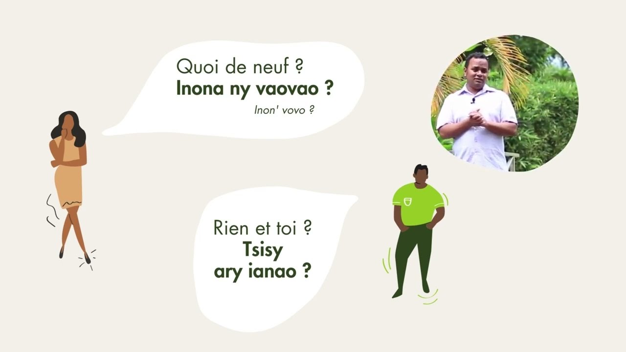 COURS DE MALAGASY #1 Les expressions de base