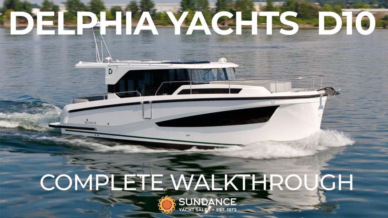 Обзор яхты Delphia Yachts D10 — полный тур и тест производительности на реке Колумбия