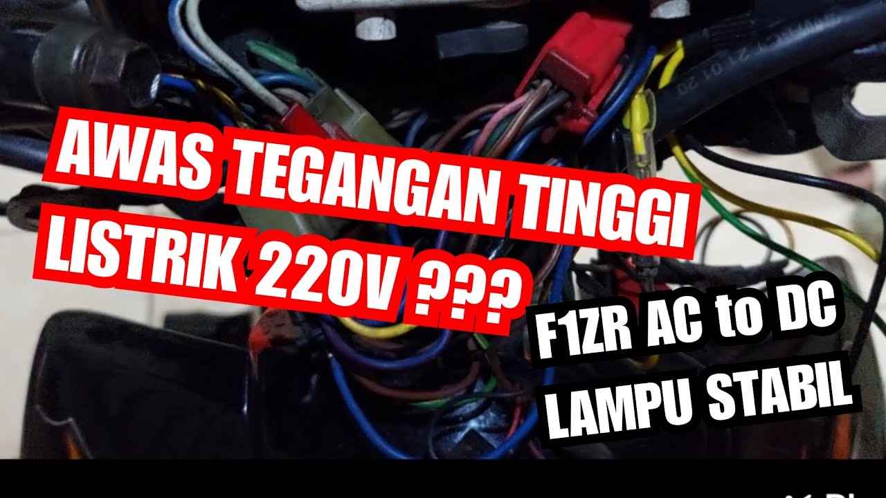 Cara Merubah Arus AC ke DC f1zr || Lebih stabil