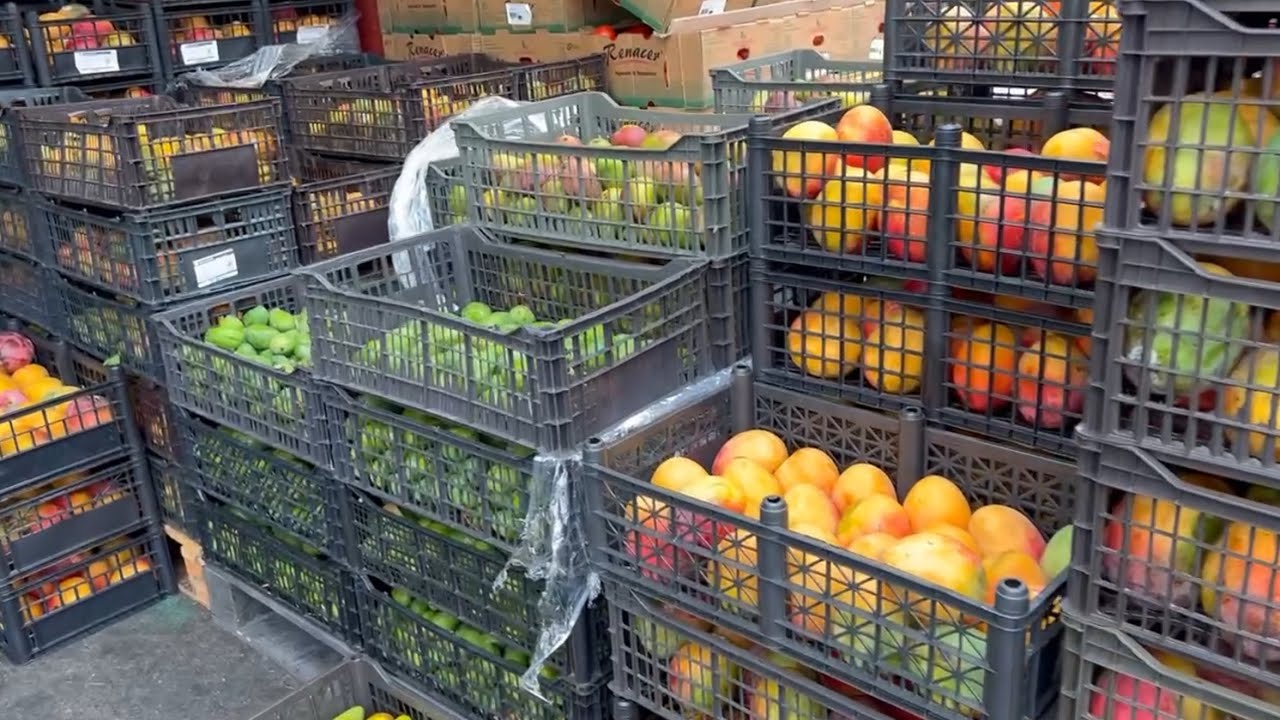 Frutas y verduras en el mercado de Los Angeles,CA