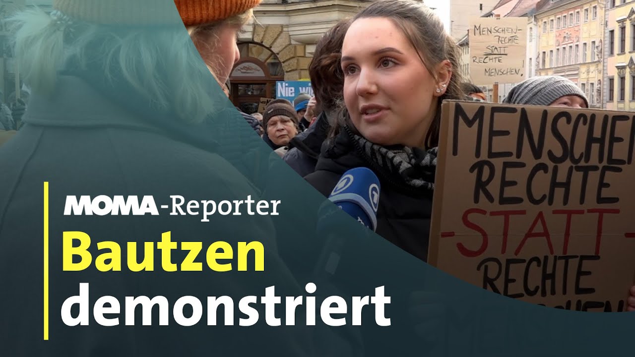 Bautzen gegen Rechtsextremismus | ARD-Morgenmagazin