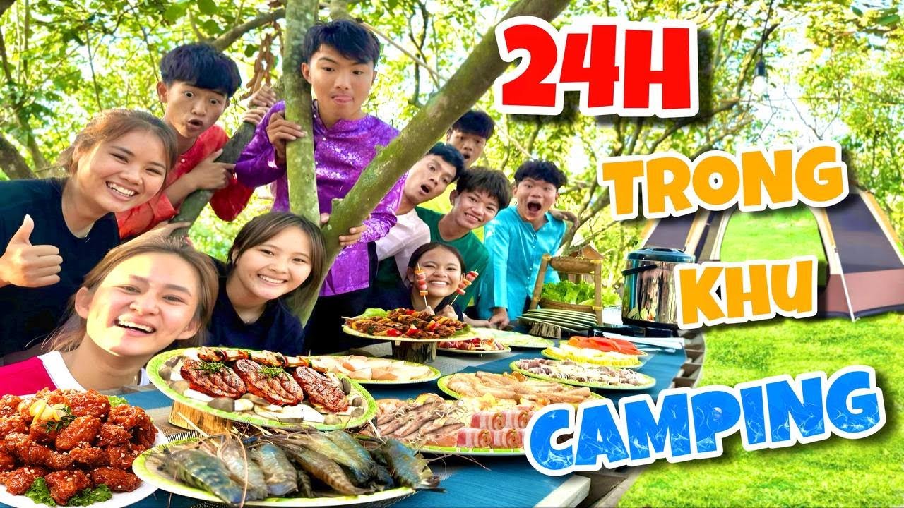 Anh Ba Phai | 24H Cắm Trại Bên Cồn - KDL Ngân Long