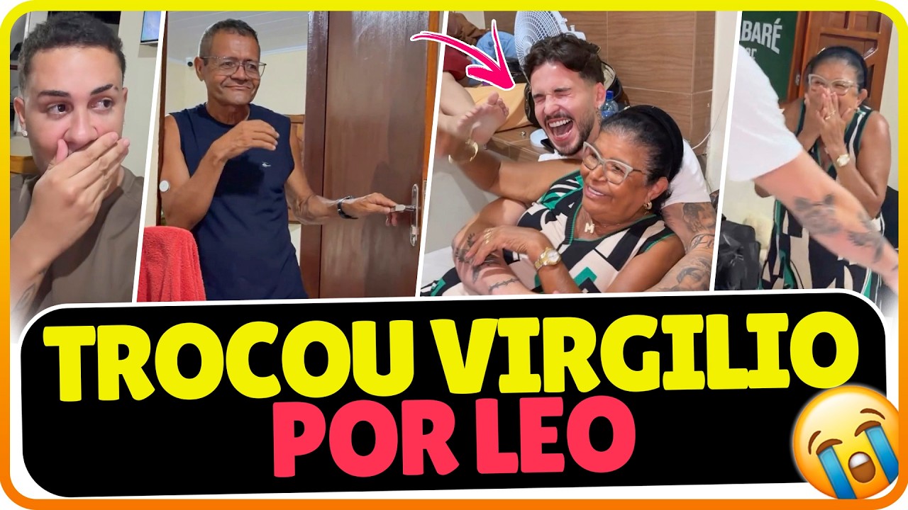 CARLINHOS VIU SUA MÃE TROCAR SEU PAI PELO LEO 😱🌻 #carlinhosmaiastories