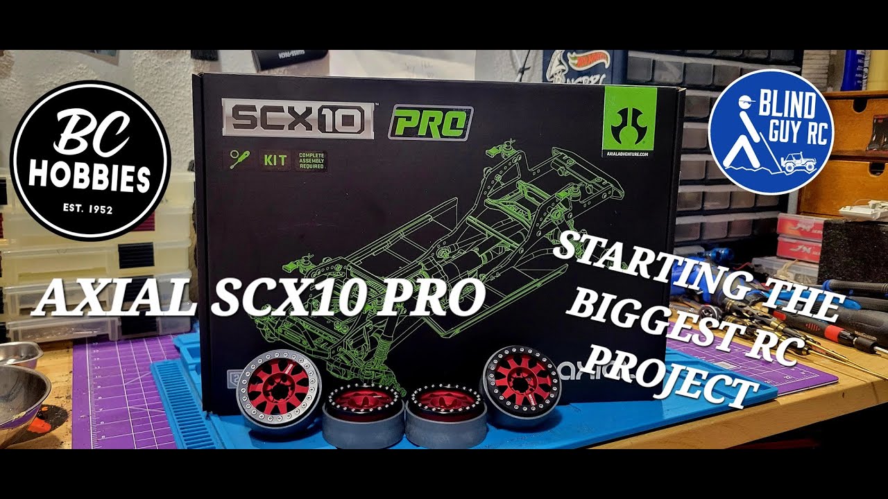 UNBOXING AXIALS BEST ?? - AXIAL ADVENTURES SCX10 PRO - Blind Guy RC