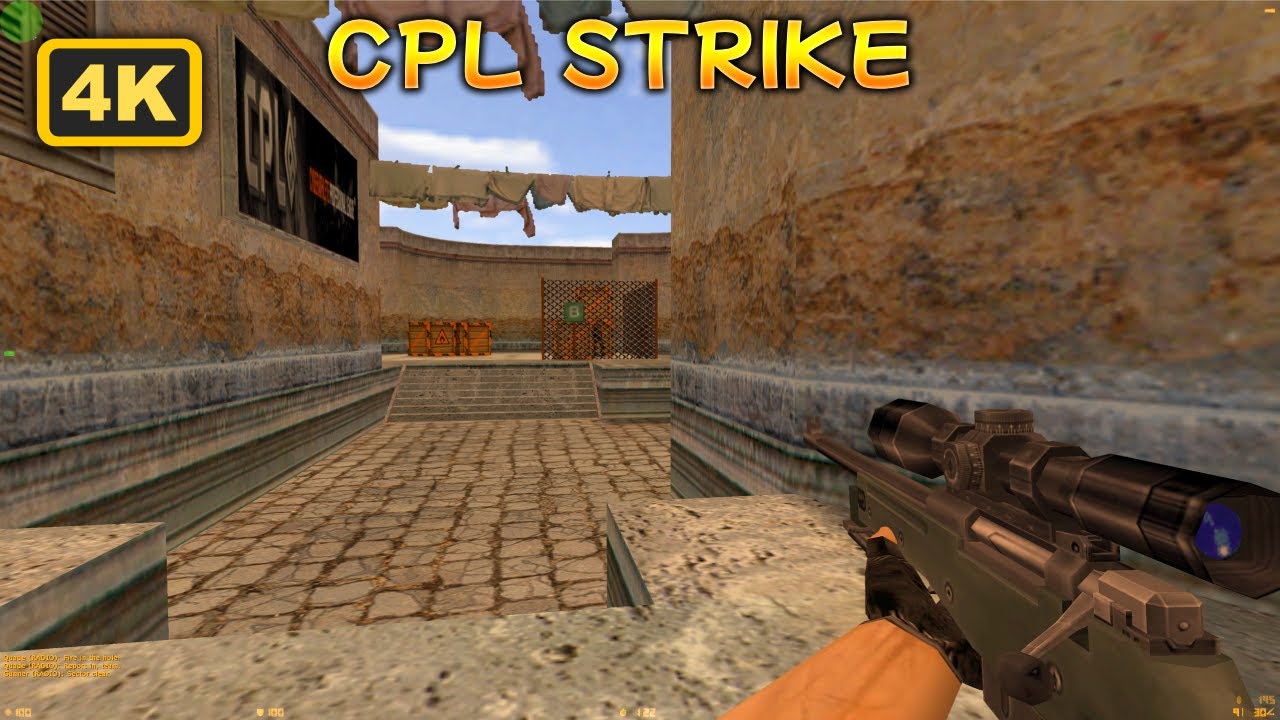 🎯 CS 1.6 Nostalgia – CPL Strike vs Expert Bots [No Commentary | 4K 60FPS]
