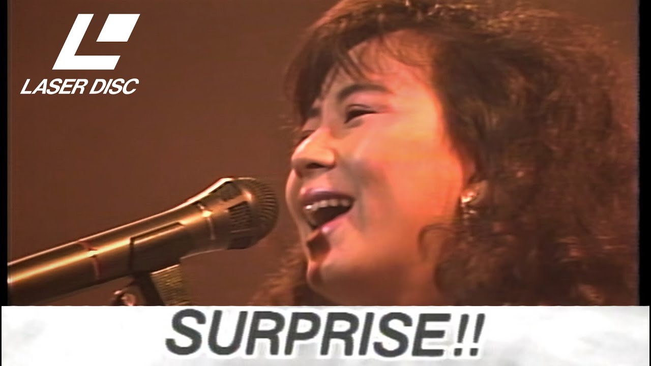 Junko Yagami - Surprise!! (1986 High Quality 60FPS Laserdisc Full City Pop Live Video Concert)