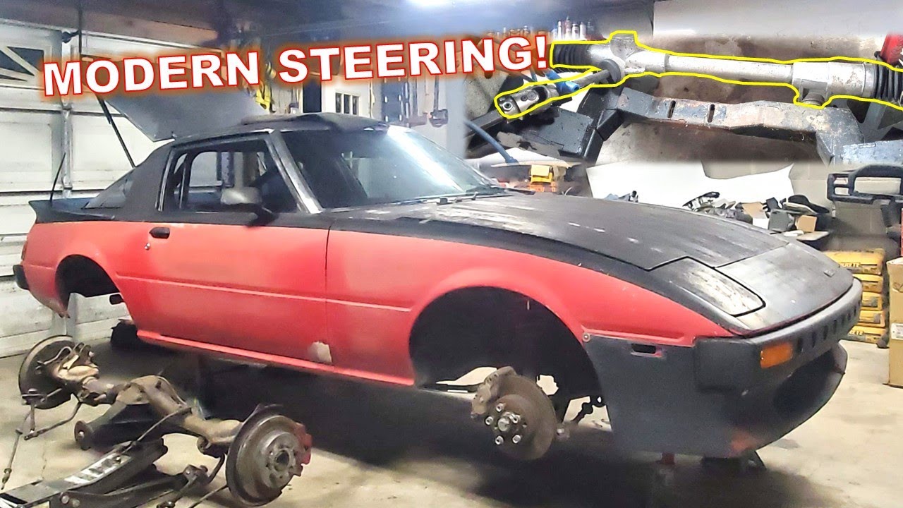 Rx7 Turbo Street/Track Build - Rack and Pinion Conversion