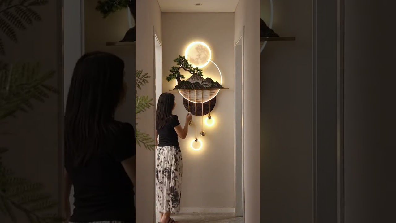 3D LED Light Wall Art Decor