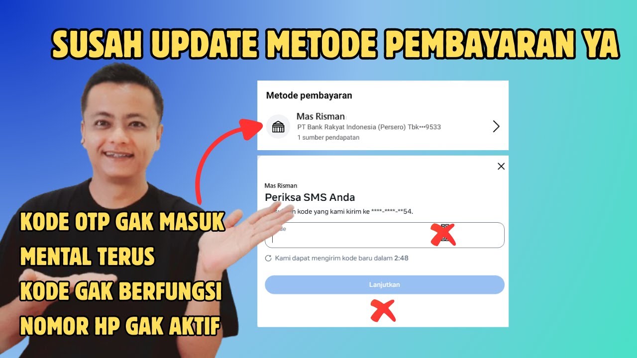 Cara Atasi Gagal Update Metode Pembayaran Dari Rekening ke Paypal di facebook Pro