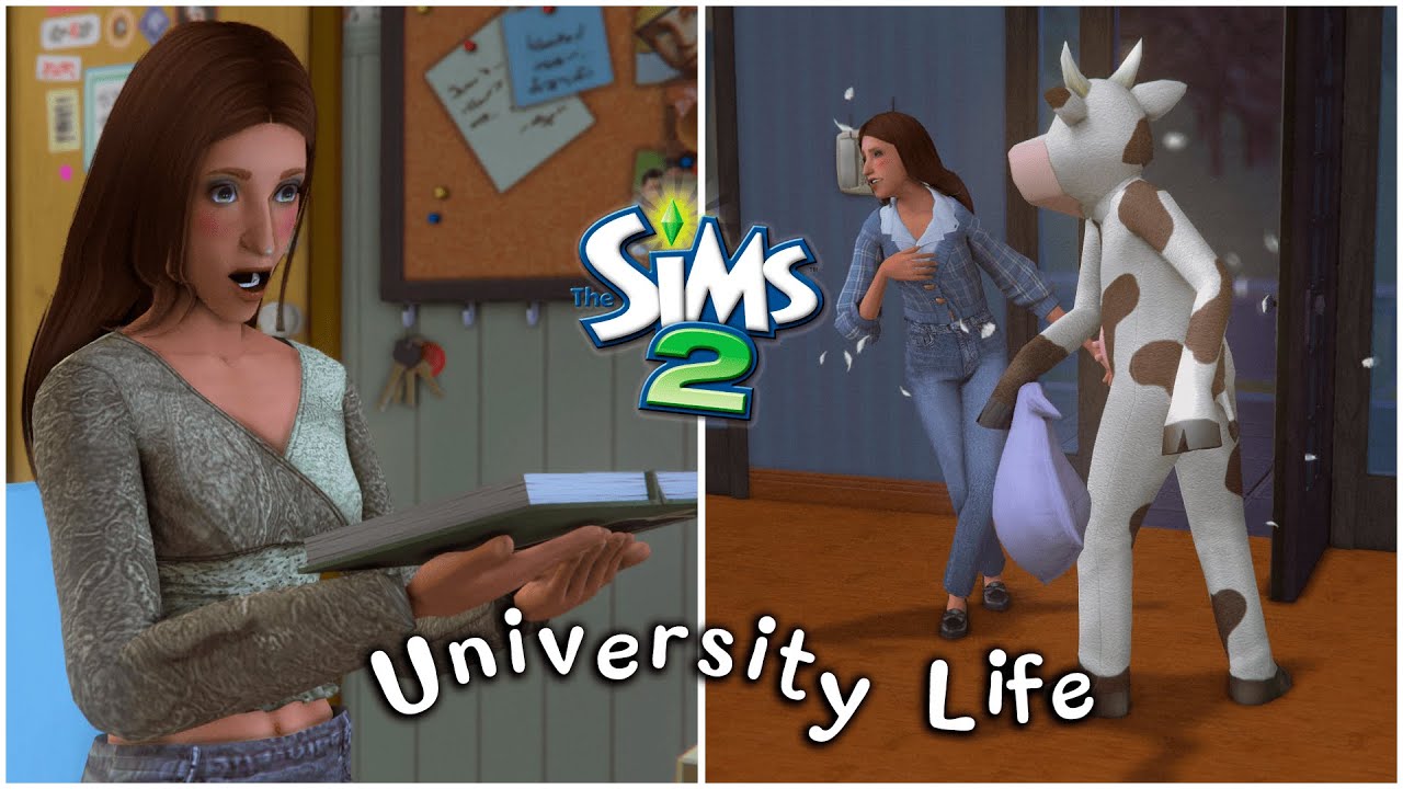 ЖИЗНЬ СТУДЕНТА 📚😛 || СЕМЬЯ ВЬЕРА THE SIMS 2