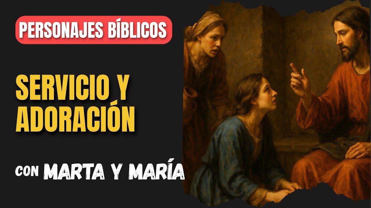 Marta y María: ¿Qué prioridad tiene Jesús en tu vida? (1ª parte) | Personajes Bíblicos