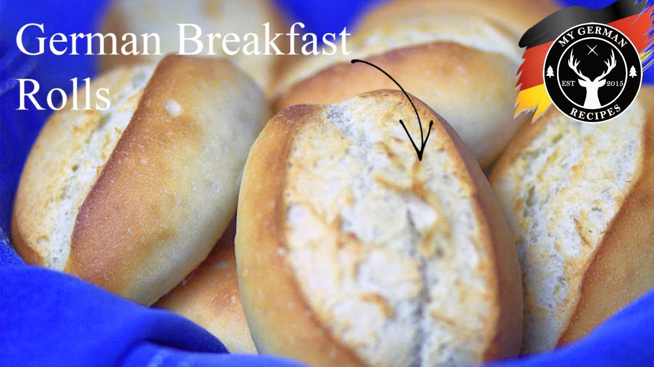 Authentic German Rolls - Brötchen / Schrippen 🫓 ✪ MyGerman.Recipes