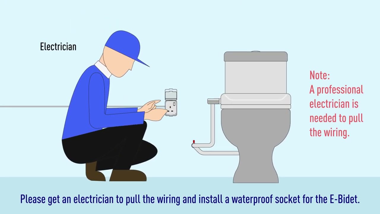 Panasonic Electric Bidet Installation Guide