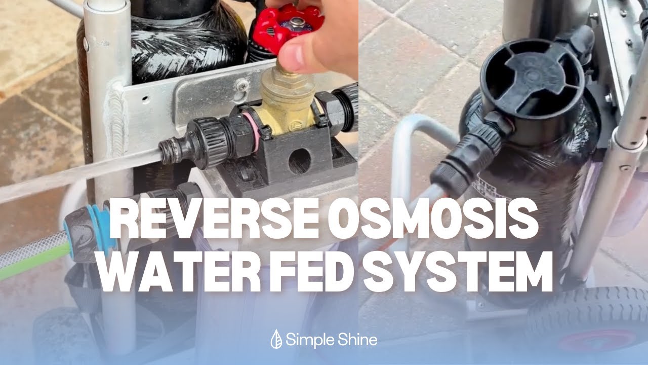 Reverse Osmosis Water Fed System for Window Cleaning