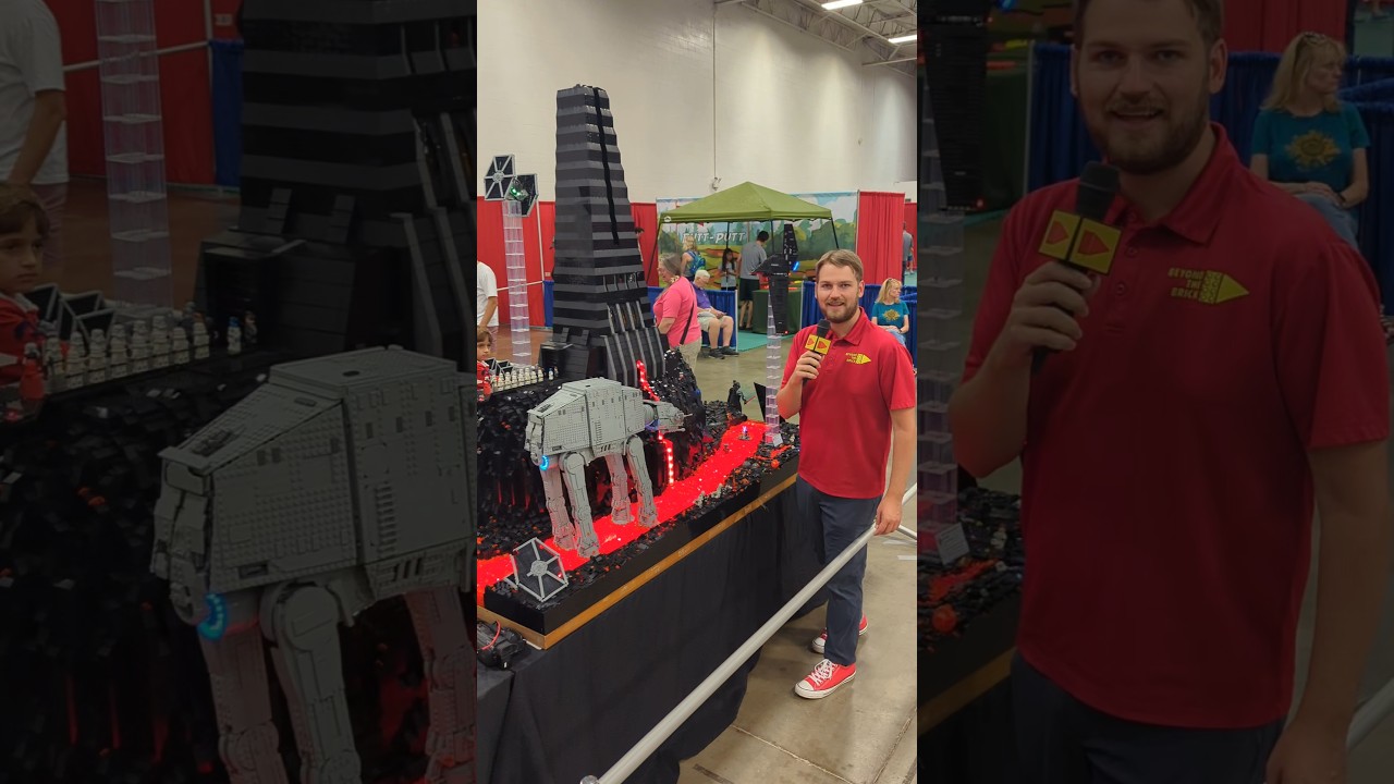 Huge LEGO Darth Vader's Castle by @LavaBrix  #lego #starwars