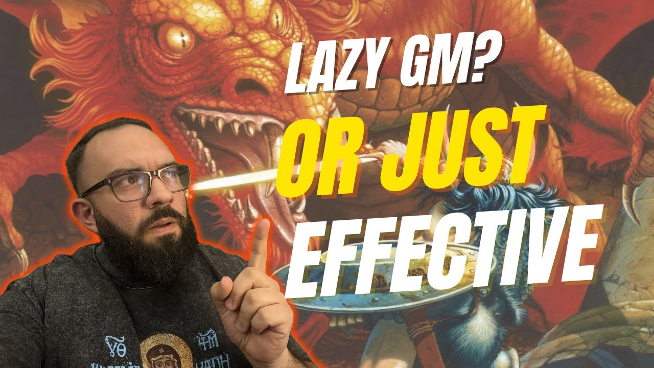 Is It Lazy… or Just Effective? My GM Prep Strategy Explained