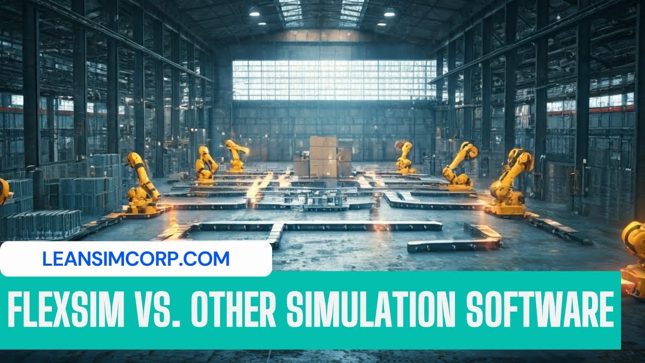 Flexsim vs Other Simulation Software | A Deep Dive | Use of Flexsim Simulation | LeanSimCorp