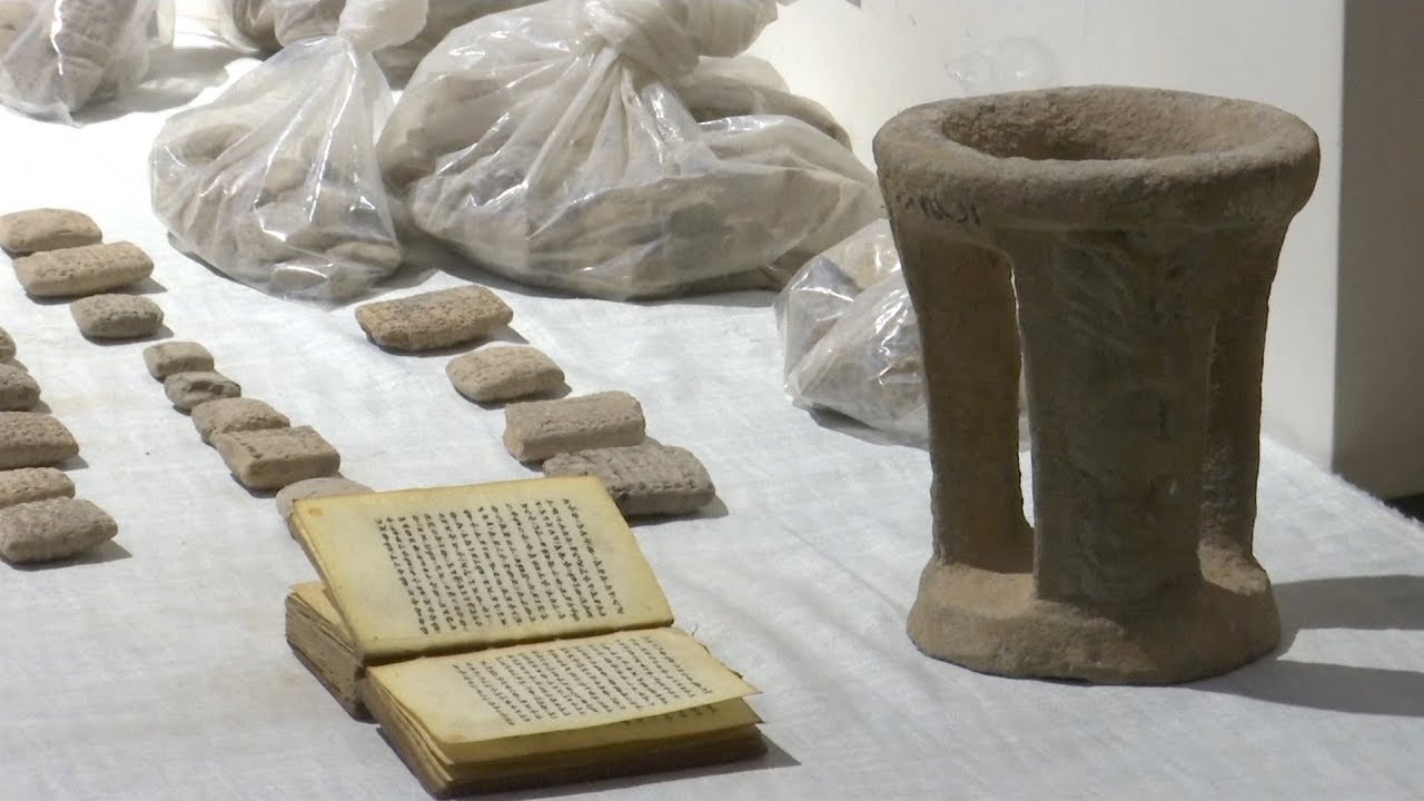 1,300 stolen artifacts returned to National Museum of Iraq