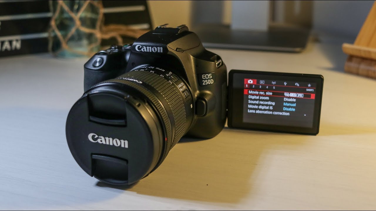 Учебное пособие по Canon 250d (SL3) — лучшие настройки видео для зеркальной камеры