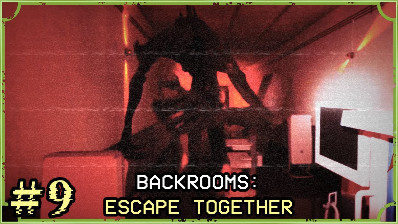 怪物に追われ続ける病院の廊下から脱出せよ!!#9【BACKROOMS: ESCAPE TOGETHER】