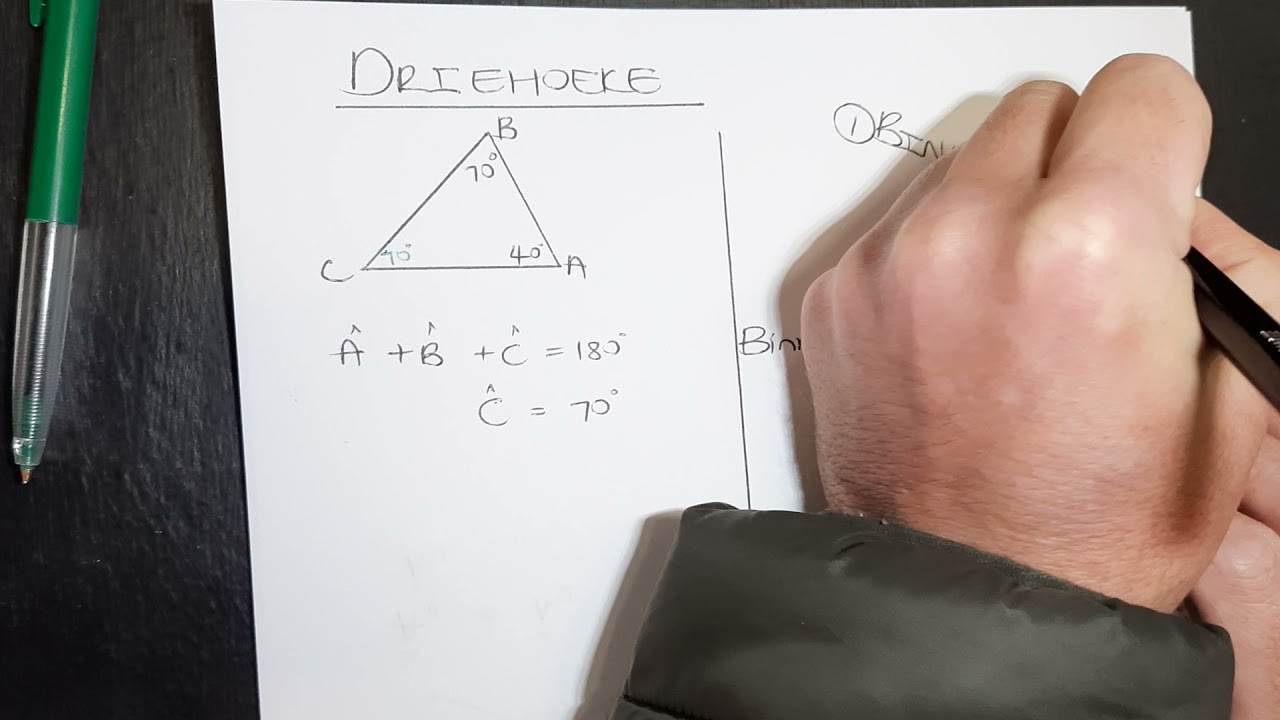 W10 Hersiening van Graad 8 en 9 meetkunde voorbeelde