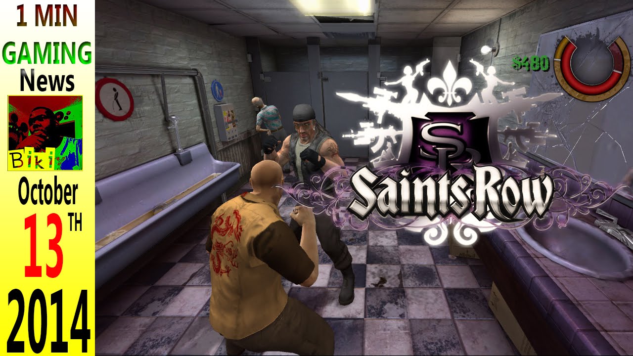 1 Min Gaming October 13th Saints Row The Cooler, Borderlands Pre Sequel My NBA 2K15, AC Rogue PC