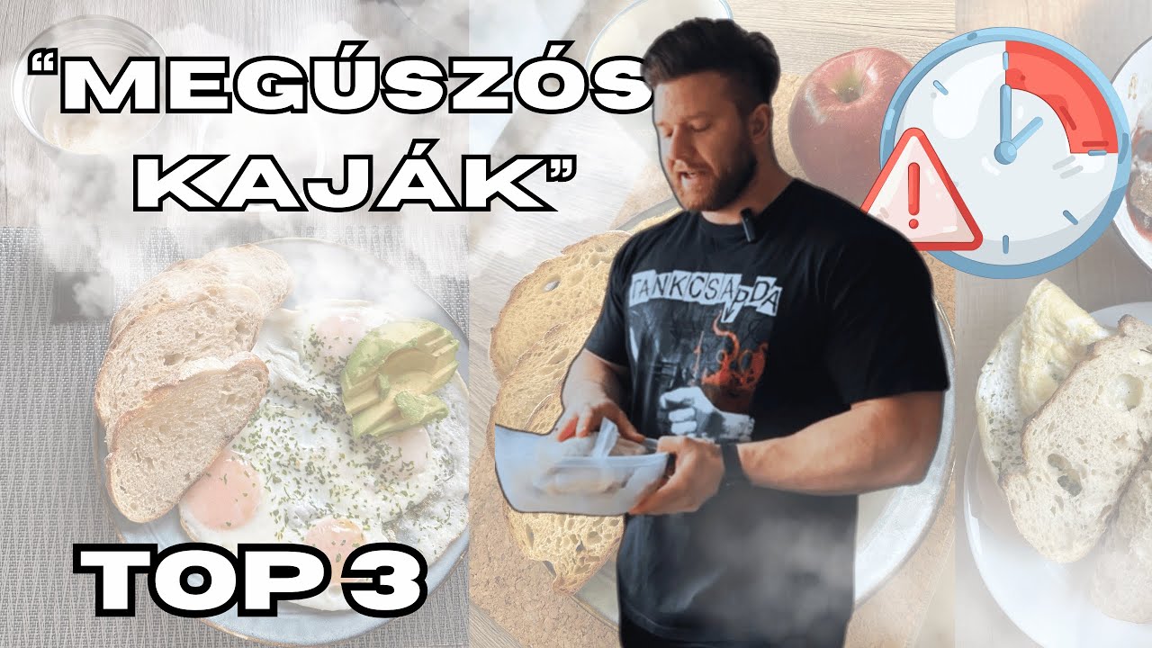 Megúszós kaják top 3 - ha rohanás az életed