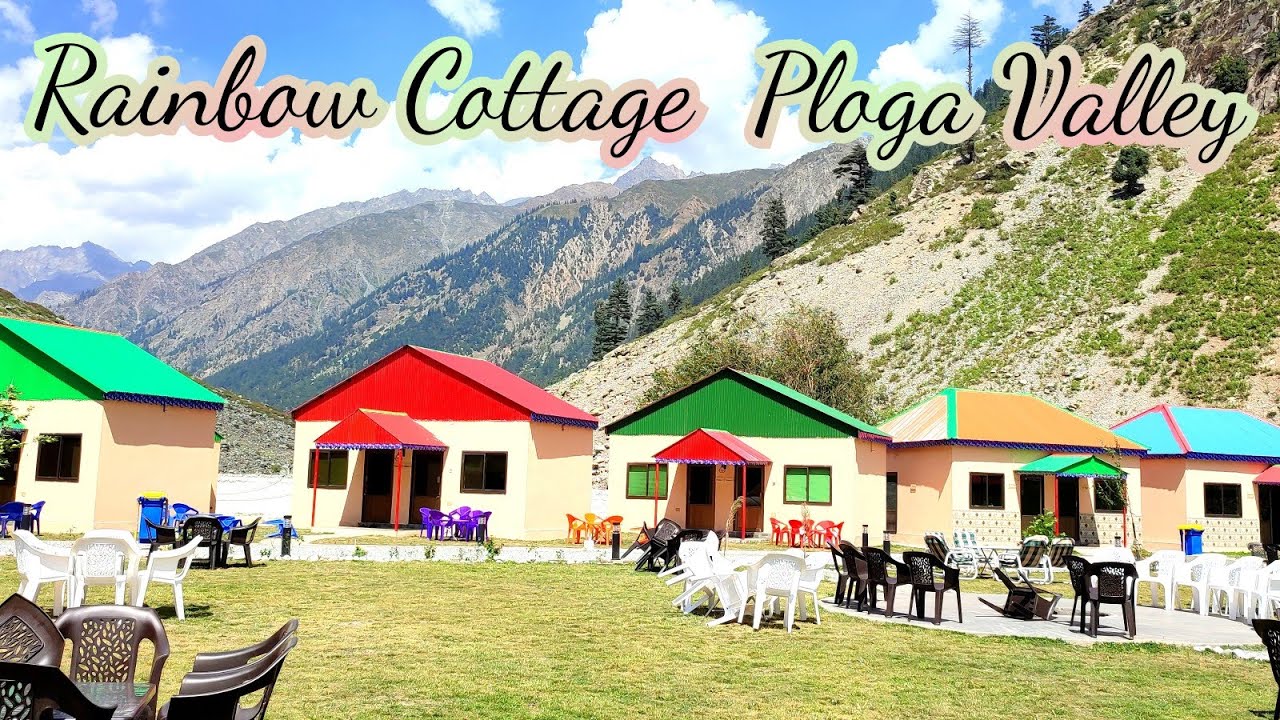 Rainbow cottage  Ploga valley Kalam #calm #Pakistan #swatkalam #serenemusic #rainbowcottage