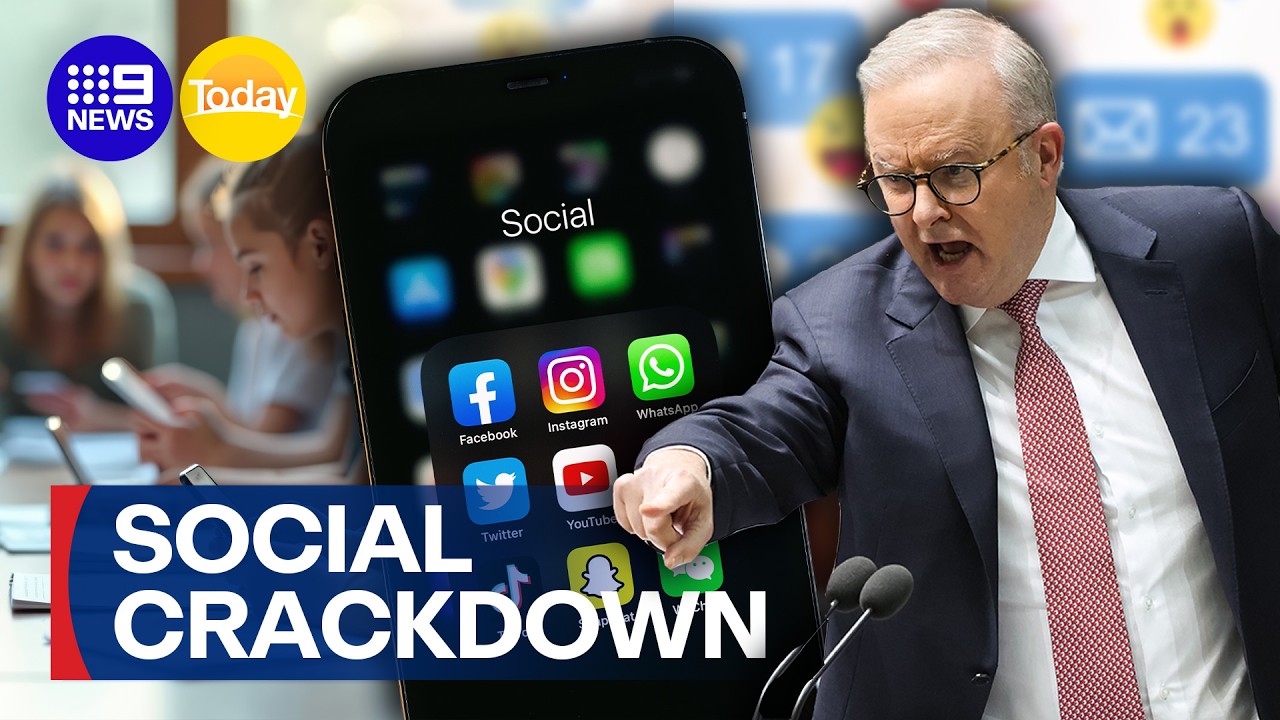 Albanese Government unleashes $99m crackdown on social media companies | 9 News Australia