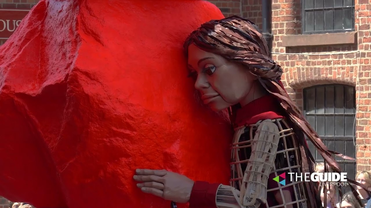 Watch as Little Amal visits Liverpool as part of World Refugee Week  | The Guide Liverpool
