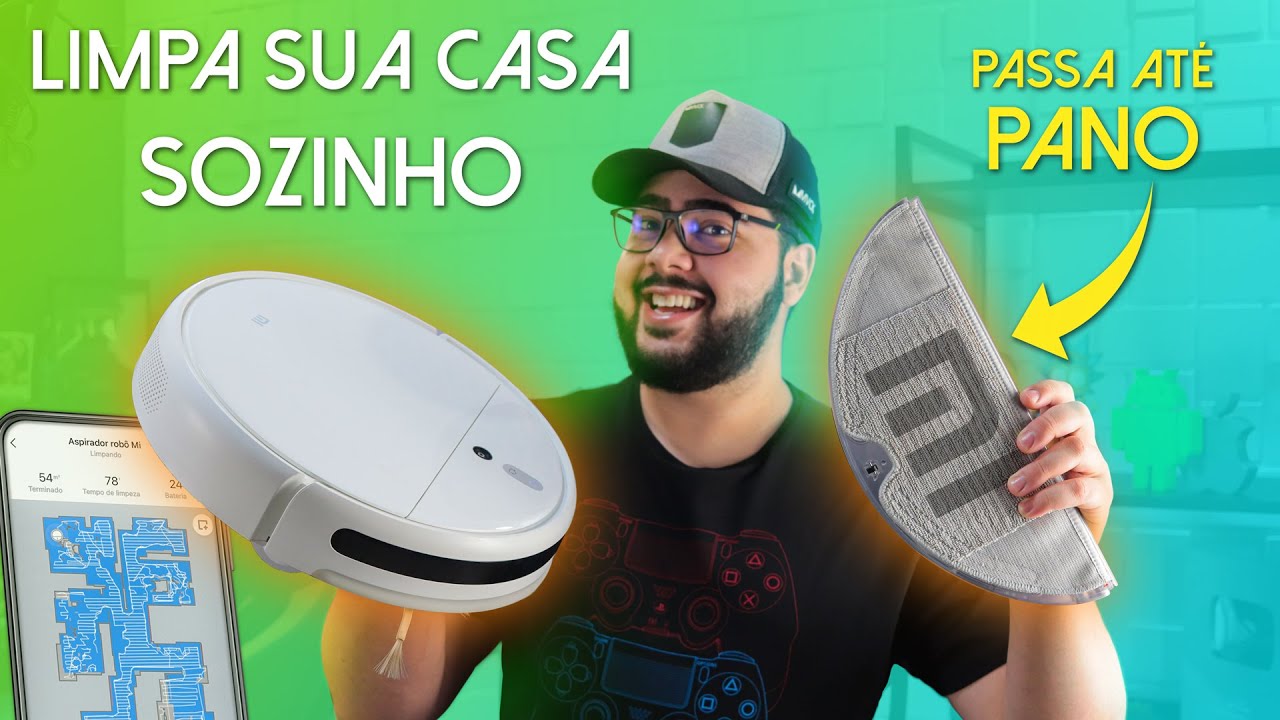 O Melhor Pelo Preço! Robô Aspirador Xiaomi Mijia 1C (Com Mapa da Casa) - Análise Completa!