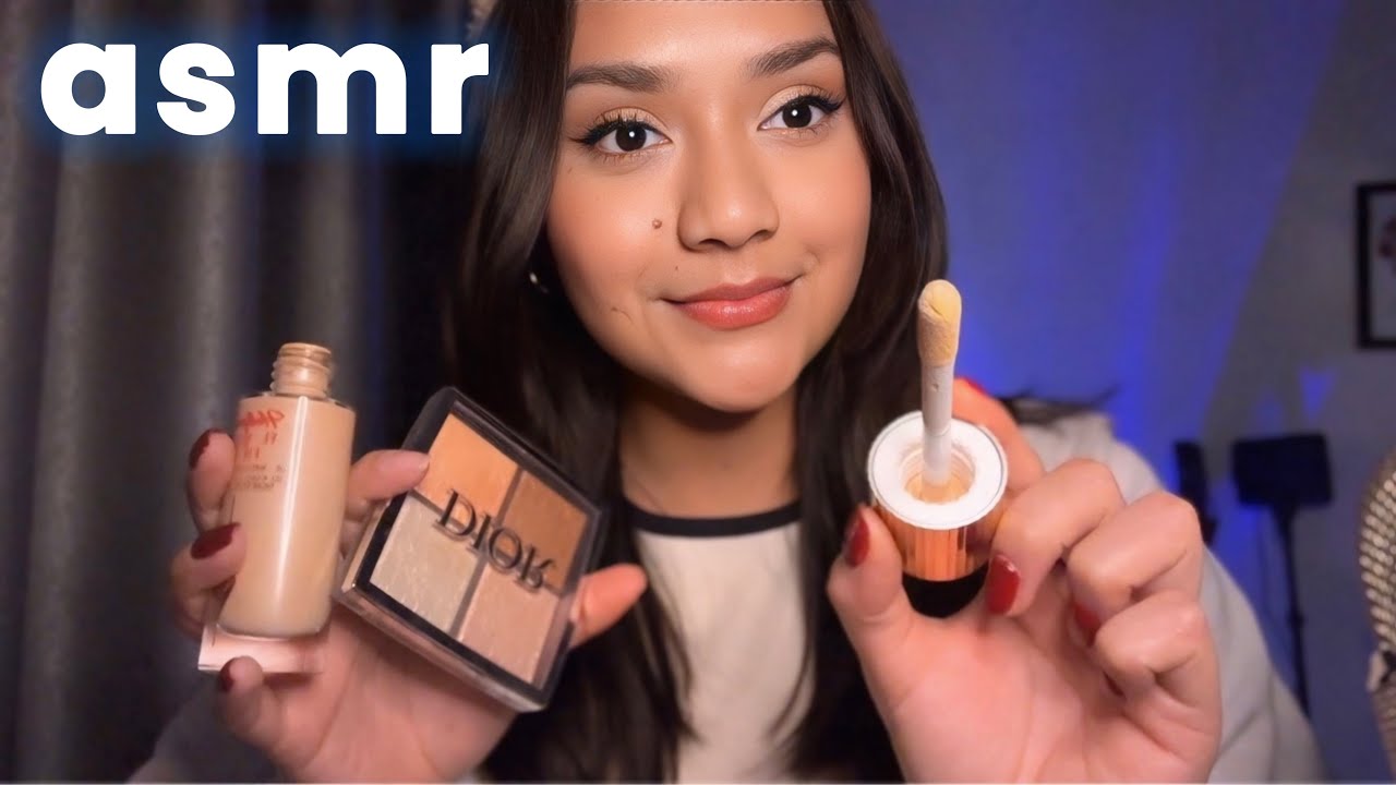 TE MAQUILLO PARA TU FIESTA CON MIS MEJORES PRODUCTOS  de LUJO 🩷 - ASMR EN ESPAÑOL
