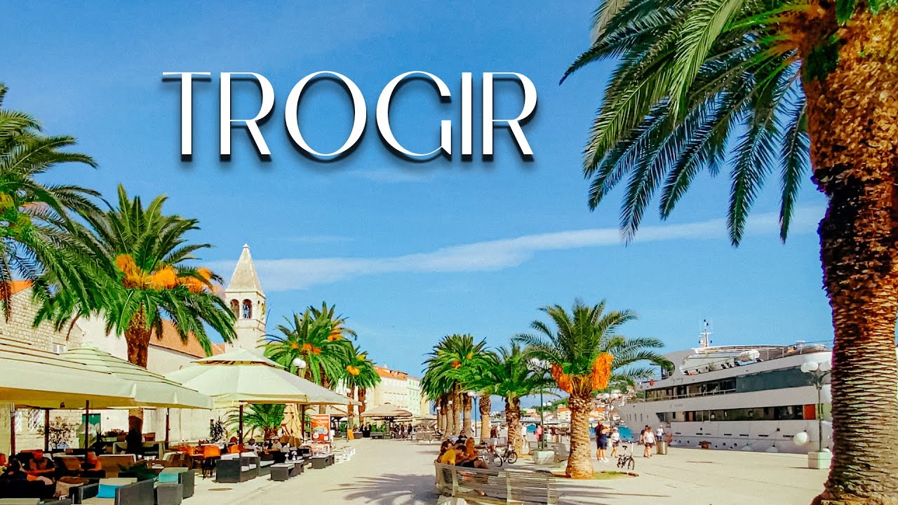 Mesmerizing Trogir 🇭🇷 Full Walking Tour of the Old Town | 4K UHD