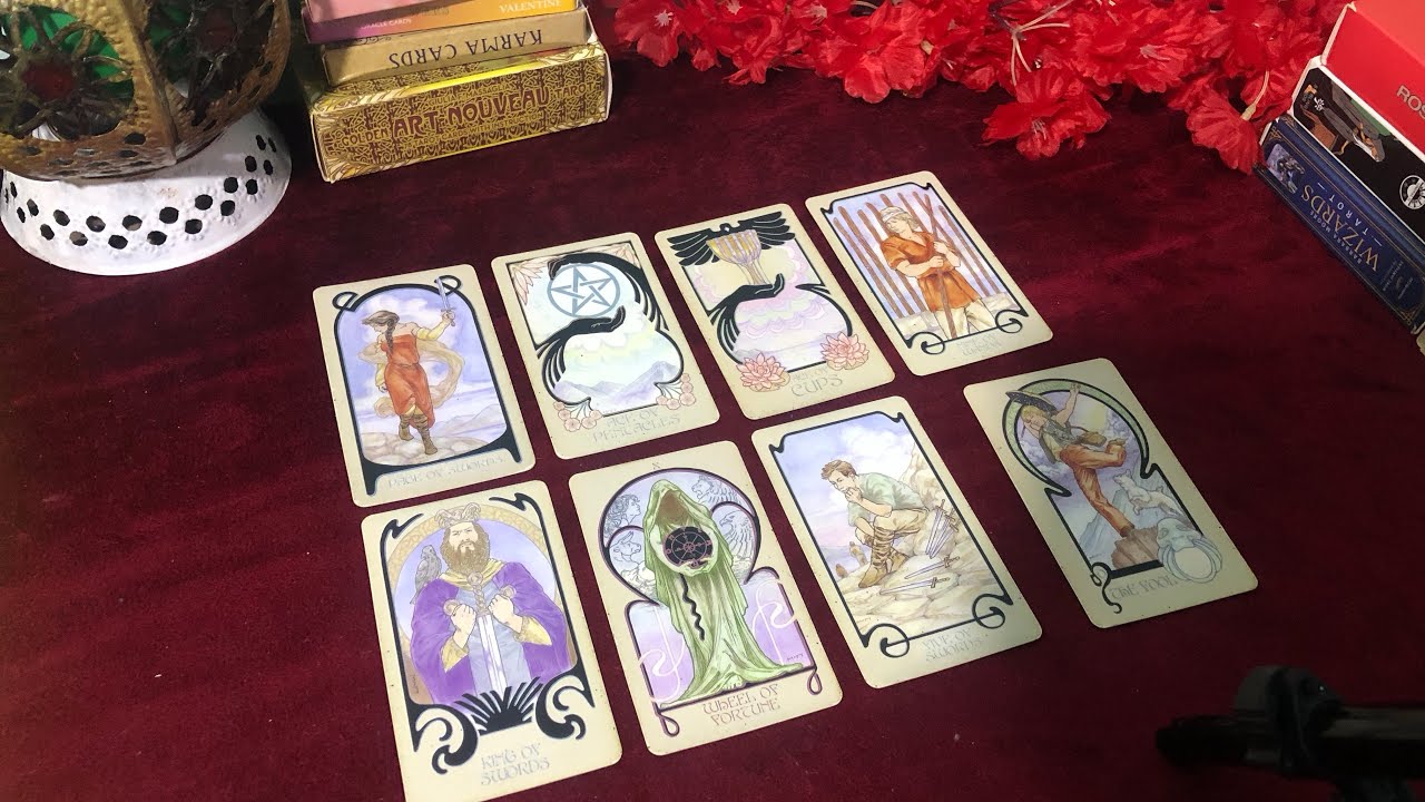 قرائة تاروت برج الاسد♌️❤️ تفكير مستمر | 💔 خوف من المواجهة | 🔥 اشتياق مكبوت | 🔮 عودة محتملة ✨