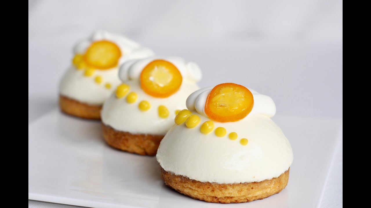 Passion fruit & white chocolate tart 百香果&白巧克力慕斯塔－－Freesiaa made第30集