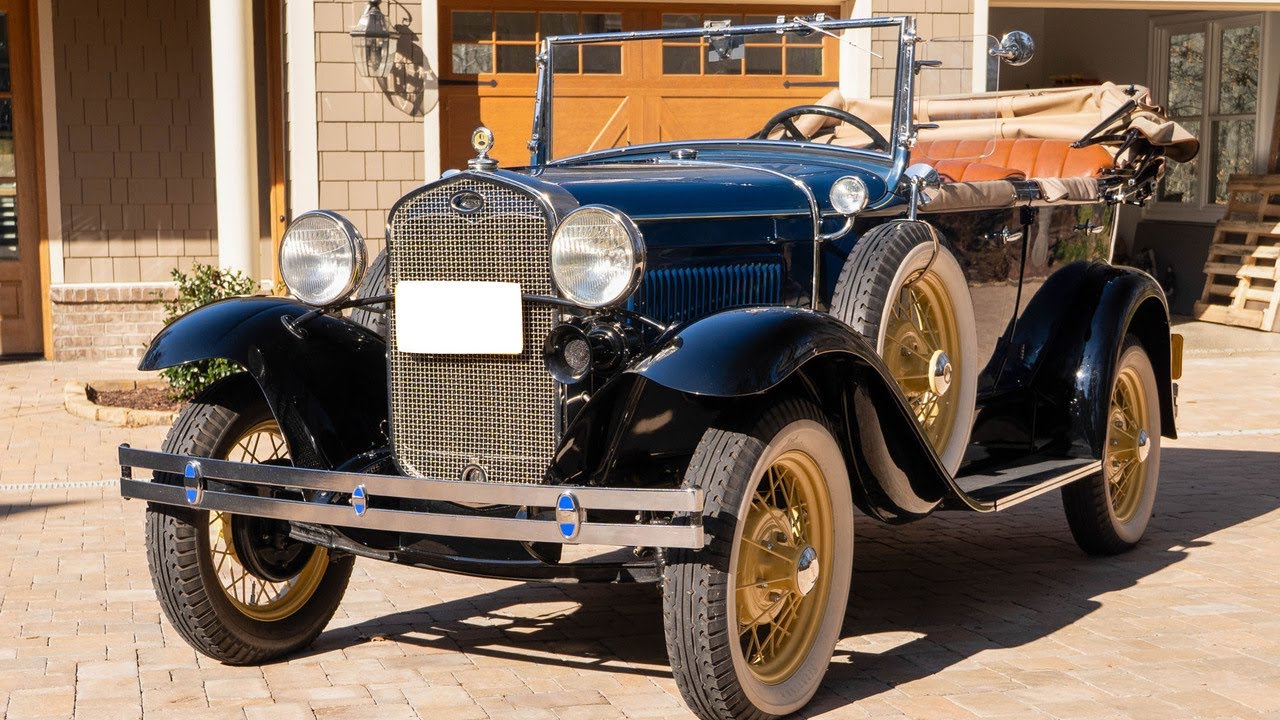 1931 Ford Model A Phaeton Walk-around Video