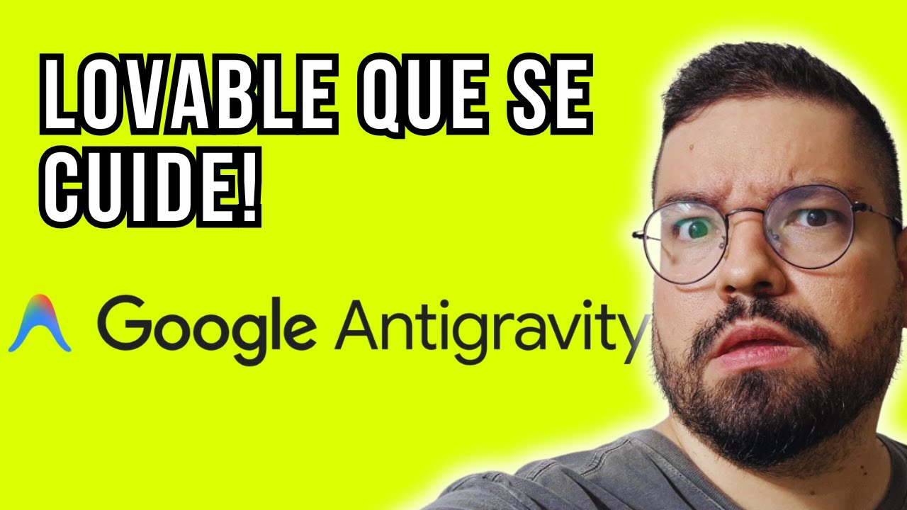 TESTEI O GOOGLE ANTIGRAVITY: CRIEI UM APP SÓ COM 1 PROMPT, ALTERNATIVA AO LOVABLE? VS CODE TUNADO?