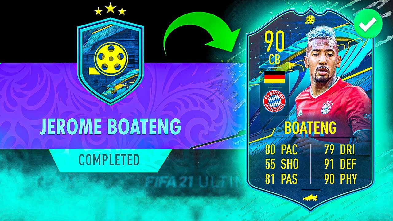 90 'MOMENTS' BOATENG SBC CHEAPEST SOLUTION - #FIFA21 90 Jerome Boateng Player Moments SBC Cheap Way