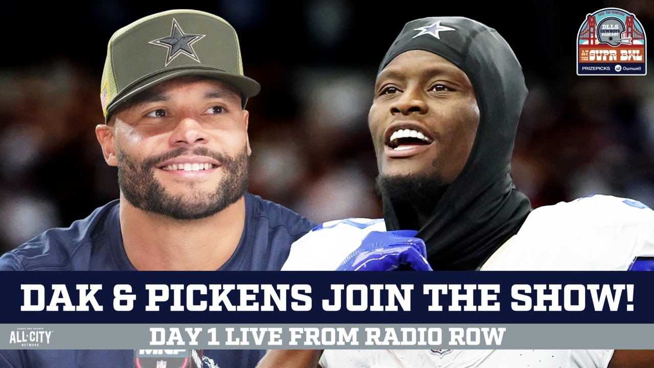 Dak Prescott & George Pickens Join The Show! | DLLS Cowboys Podcast