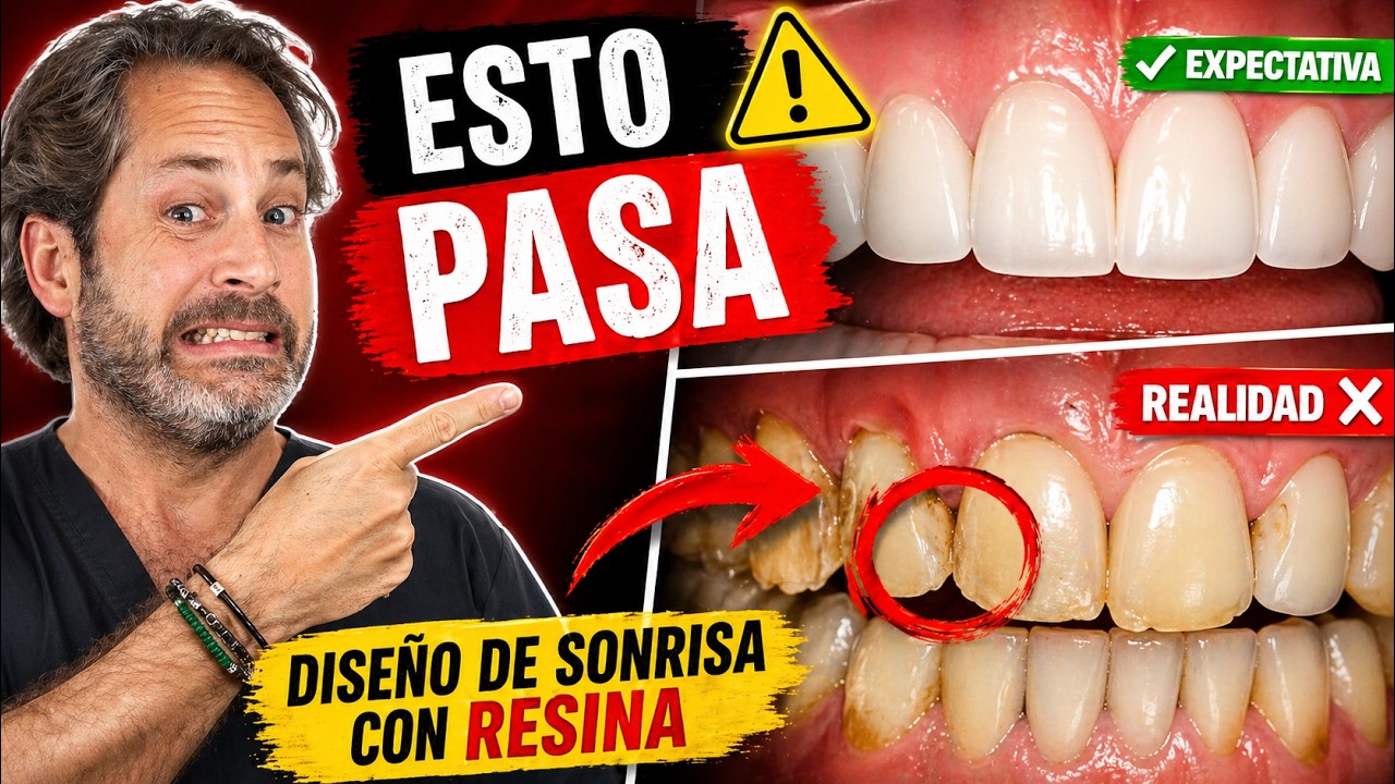 ¿Cuánto Dura un Diseño de SONRISA con RESINA? - Te explico las Ventajas y Desventajas (La VERDAD👇)