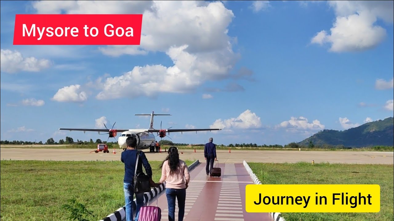 My Journey | Mysore to Goa | ✈️ |