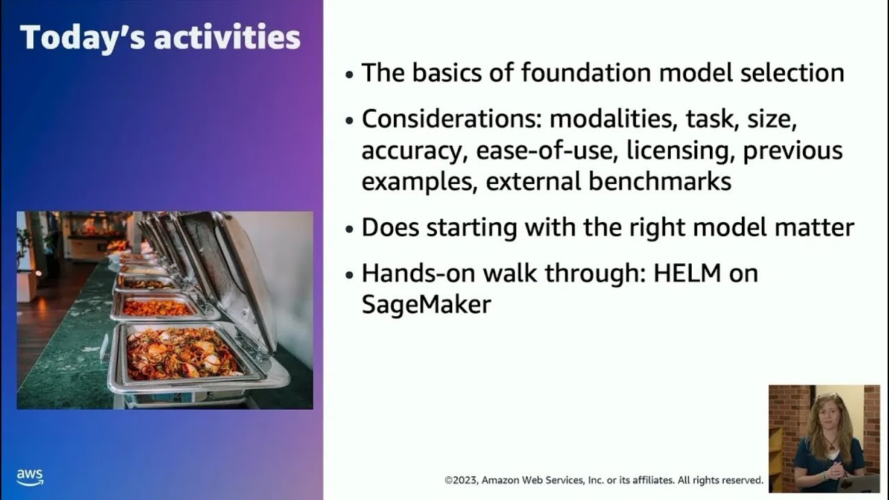 Generative AI Foundations on AWS | Part 2: Picking the right foundation model