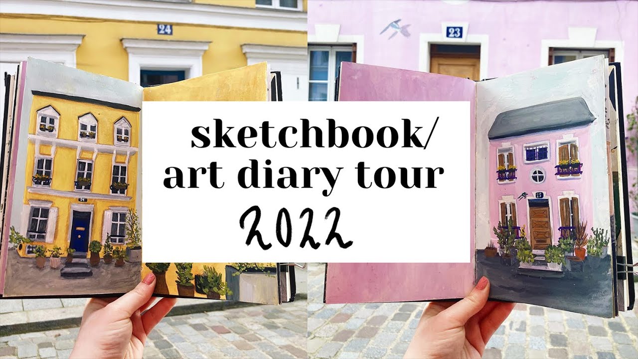Sketchbook/Art Diary Tour 2022 ✍️📚🎨