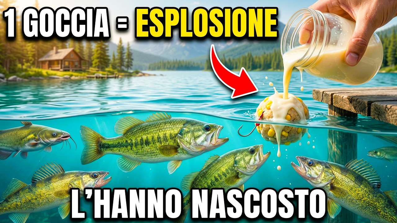 1 Goccia e i Pesci Abboccano Subito: Triplica le Catture