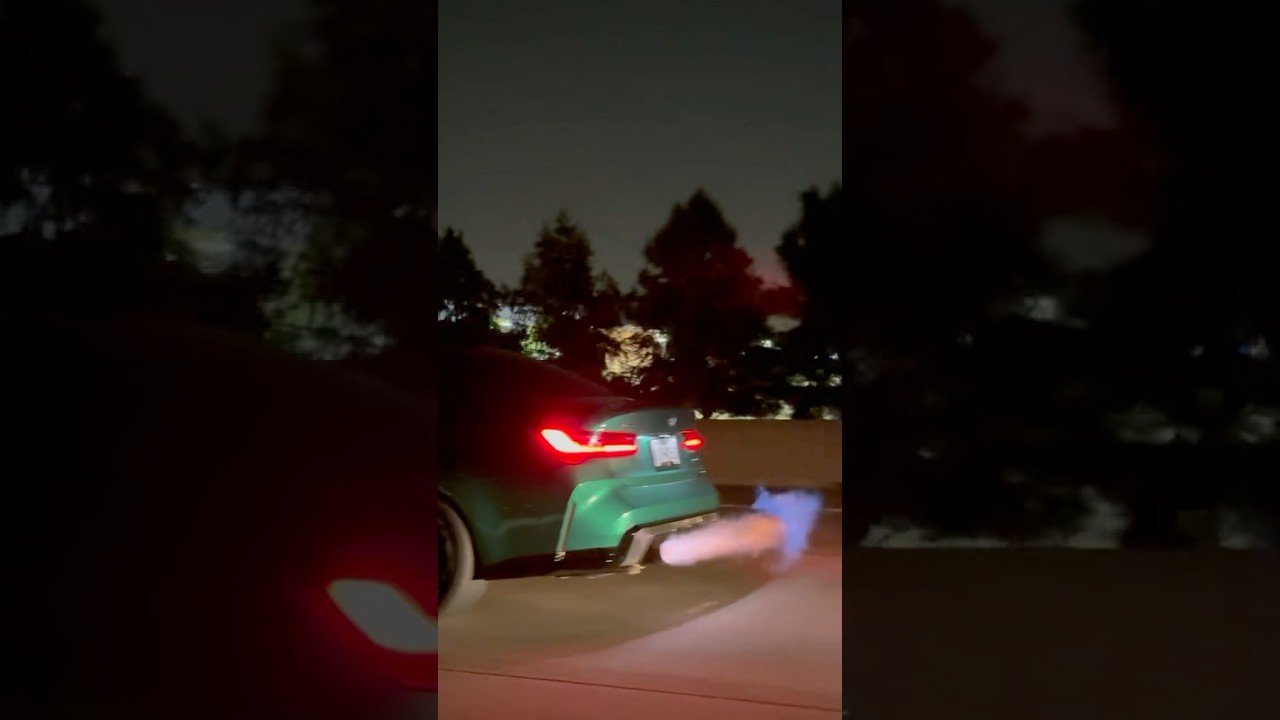 BMW G80 M3 Competition *BIG FLAMES (S4T STAGE 2 ECU + TCU) #stage4tuning #bmw #m3 #cars