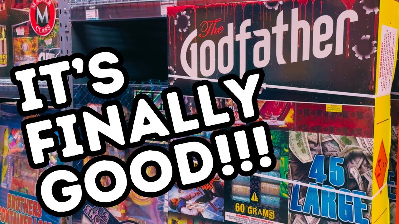 Unboxing The Godfather Fireworks Assortment - Better Than Ever!